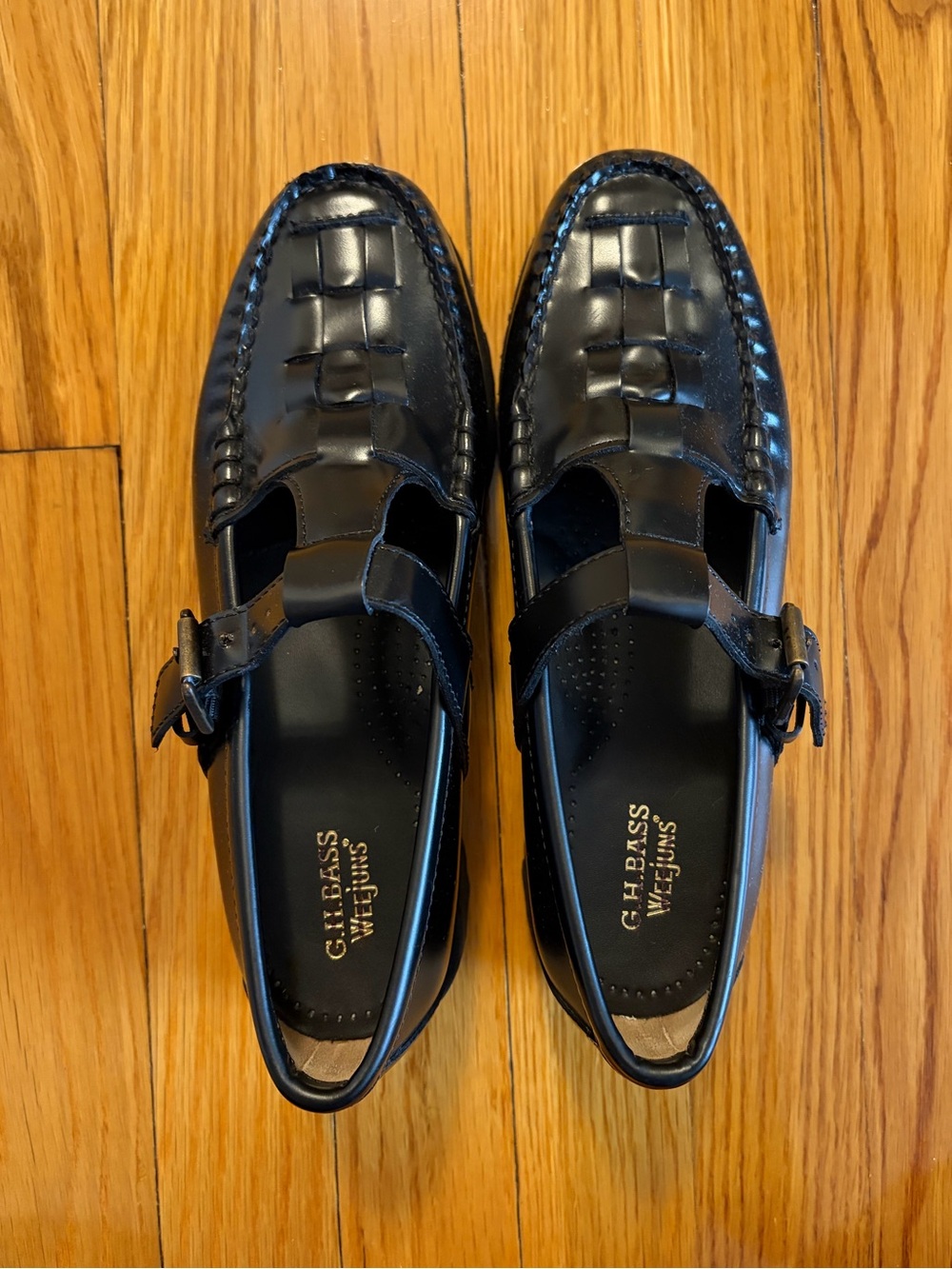 NWOT G.H. Bass Fisherman Mary Jane Weejun Loafers - Picture 3 of 7